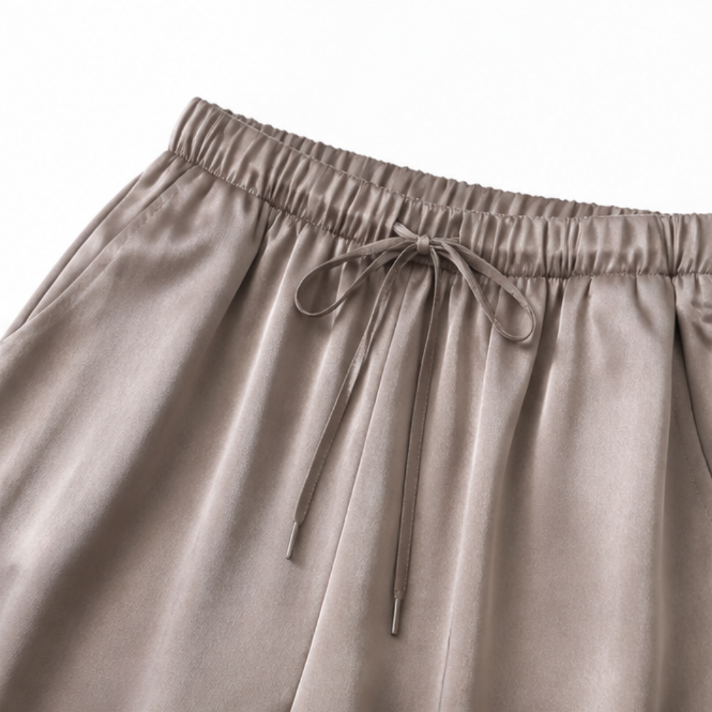 Nadine – Women's Two-Piece Set with Wide-Leg Trousers