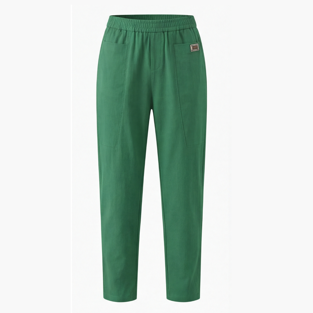 Linara – Cotton Linen Tapered Pants