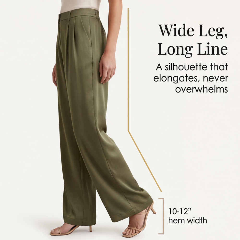 Velura - Women's Wide Leg Acetate Satin Trousers