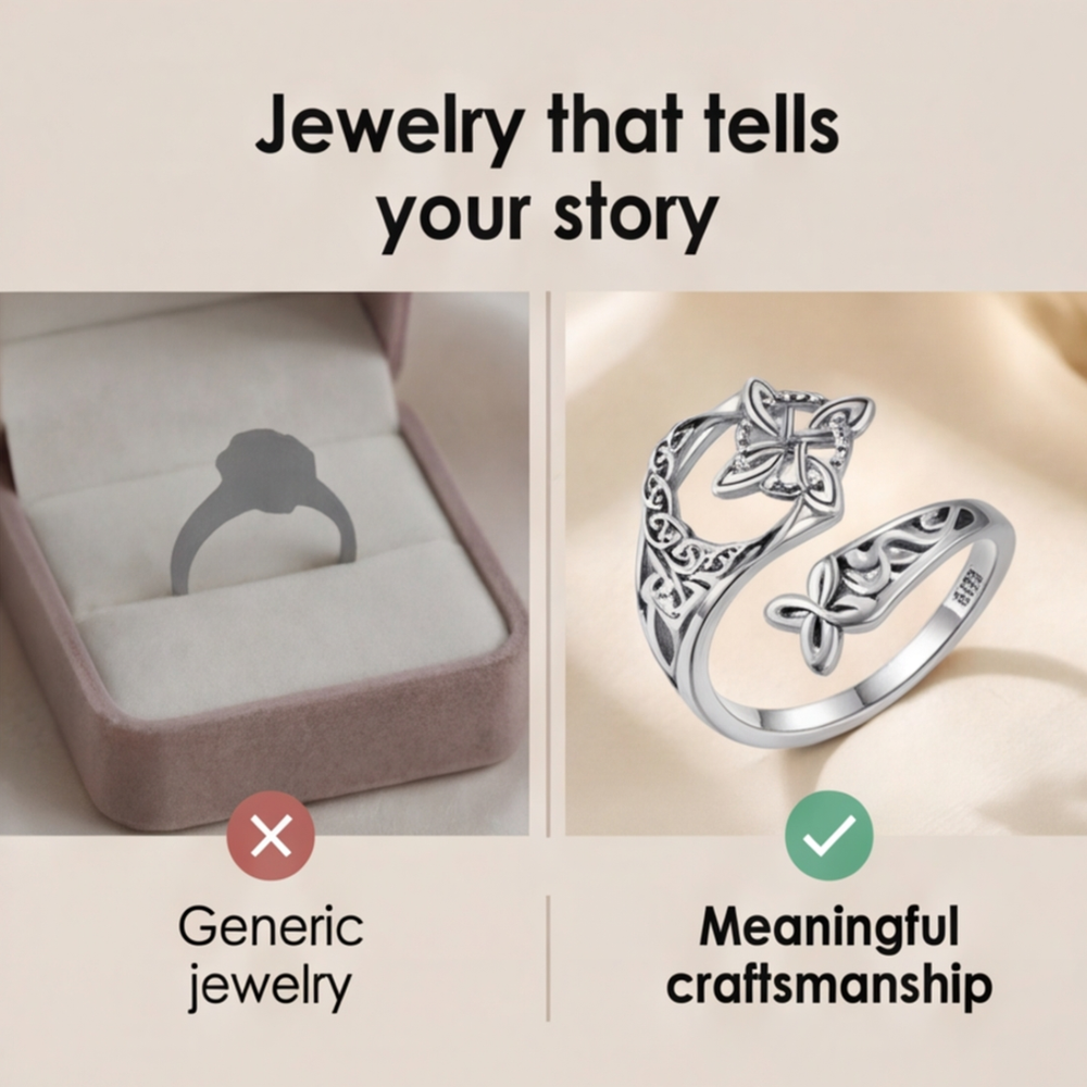 Keltara – Celtic Witches Protection Knot Ring