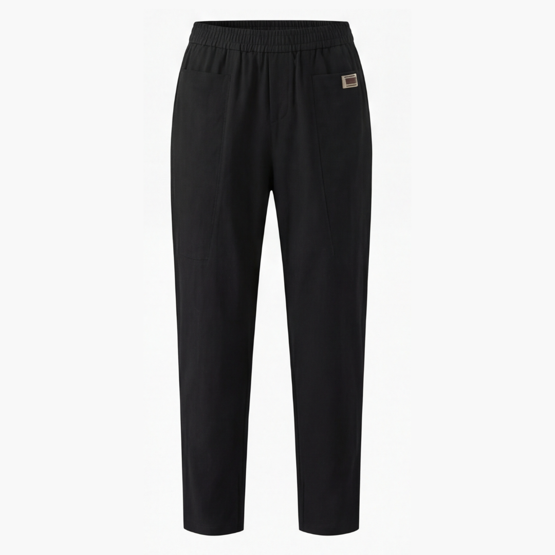 Linara – Cotton Linen Tapered Pants
