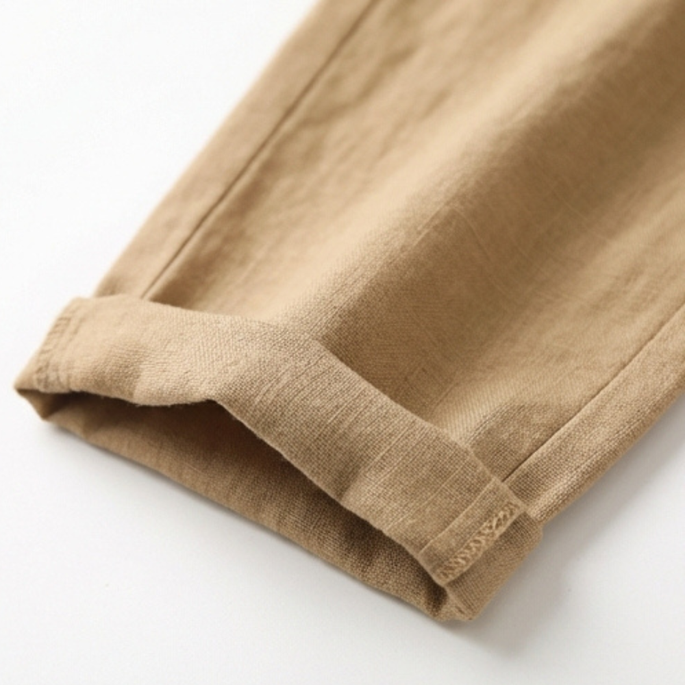 Linara – Cotton Linen Tapered Pants