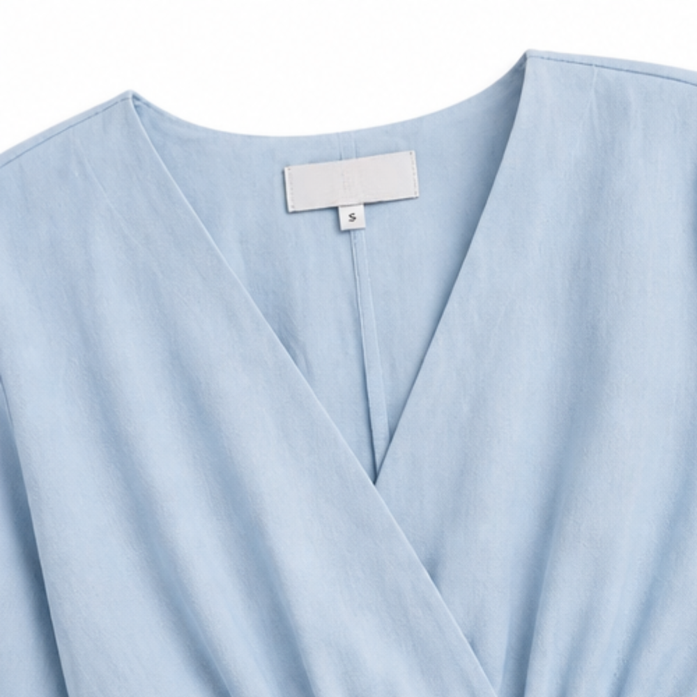 Olyara – Women's Elegant Wrap Jumpsuit