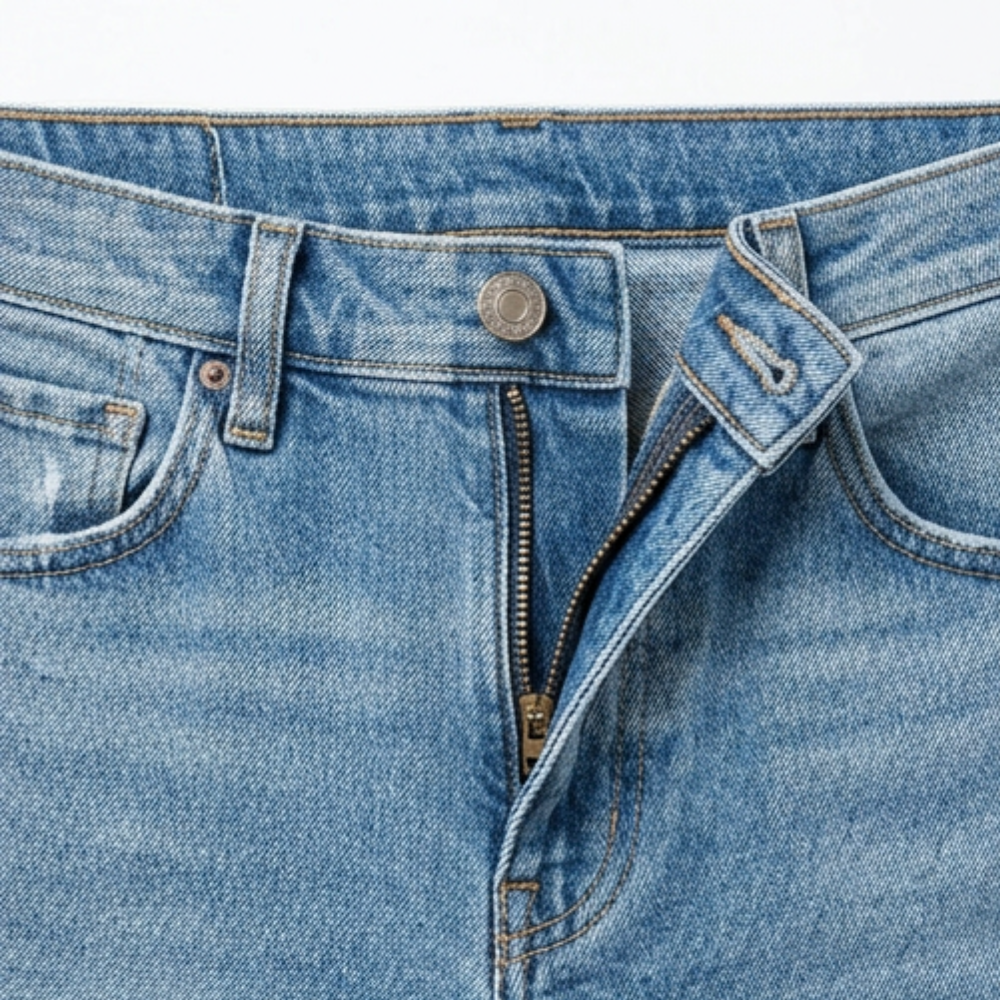 Wearbella – Women's Frayed Hem 7/8 Jeans