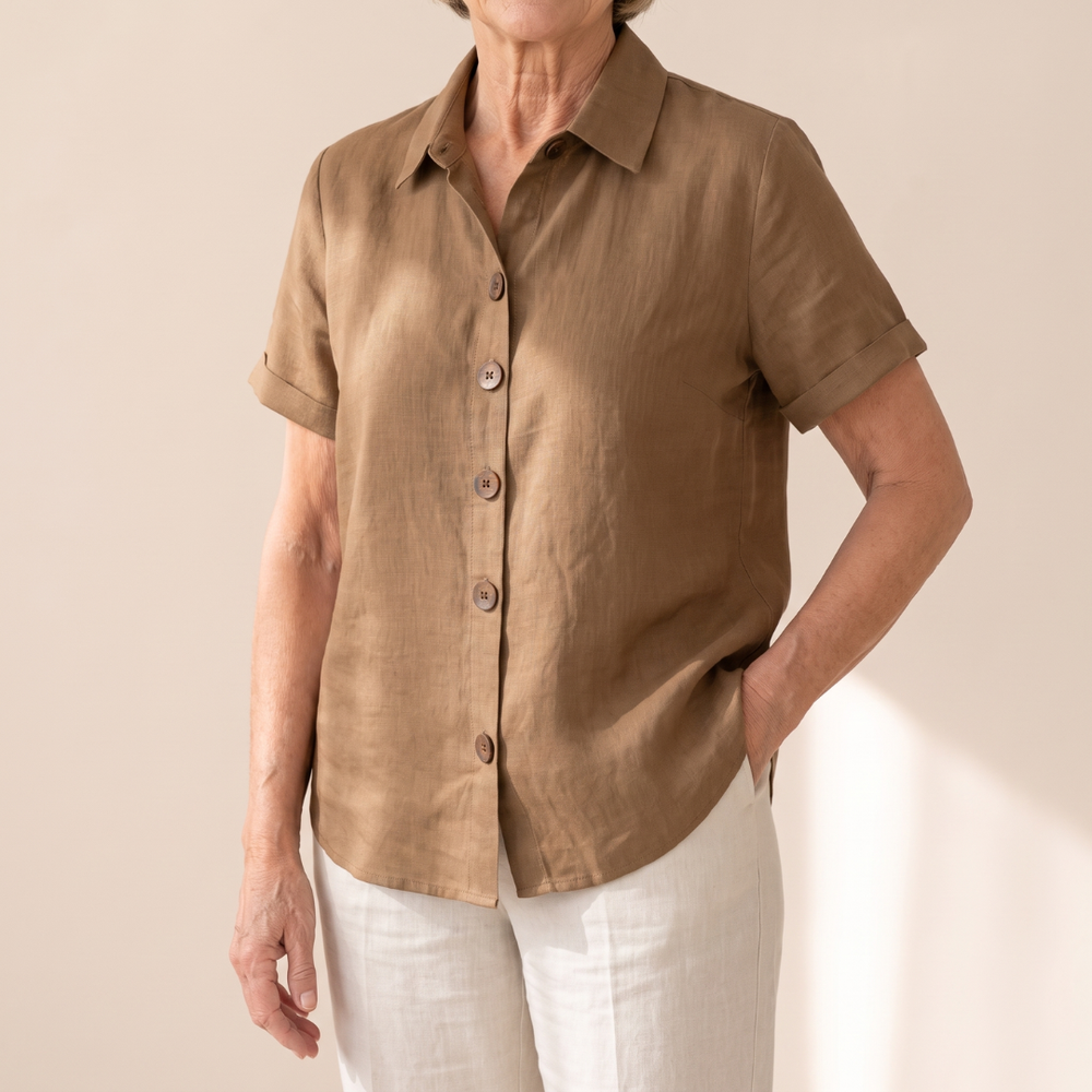 Aurelia | Classic Button-Up Shirt