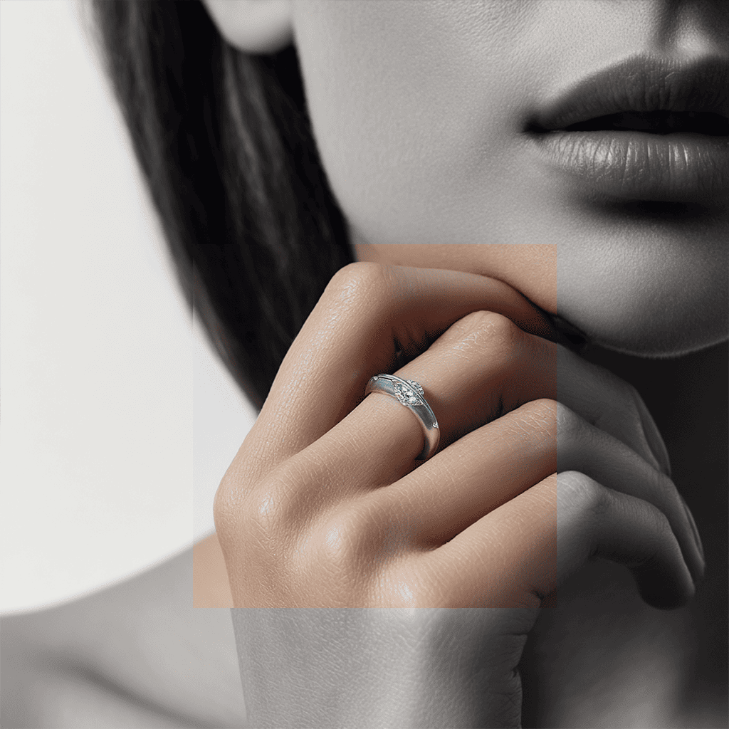 Starfable – S925 Sterling Silver Spinning Star Ring