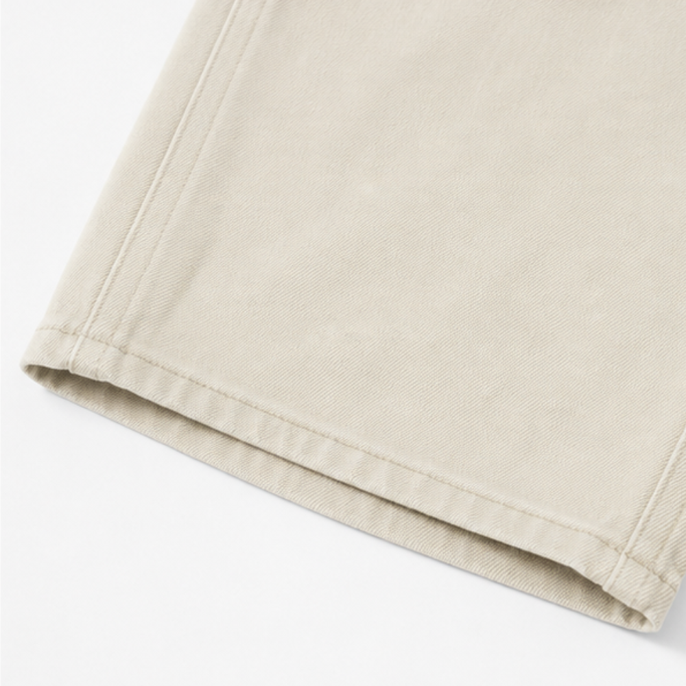 Cropelle™ – Stitch Detail Cropped Straight Pants