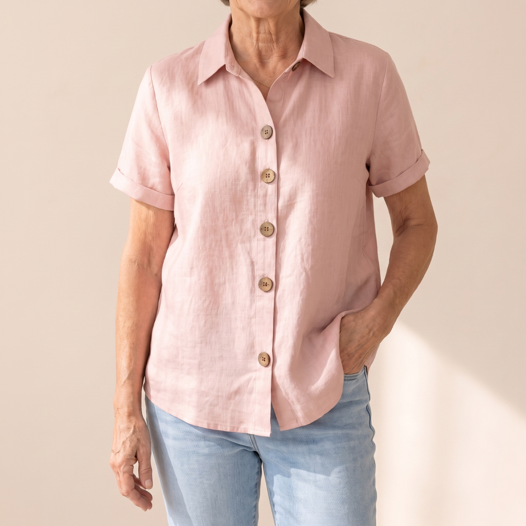 Aurelia | Classic Button-Up Shirt