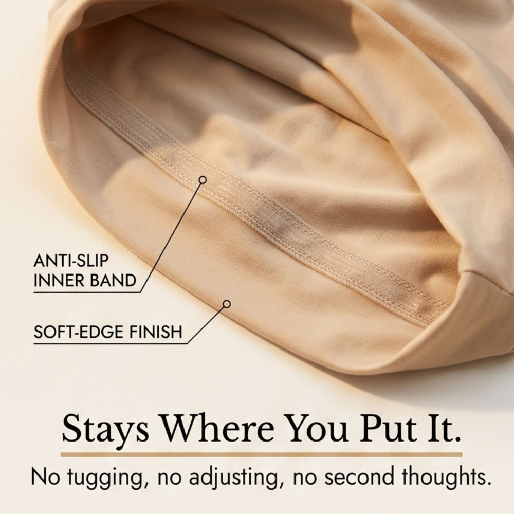 Solenna – Soft Stretch Turban Cap