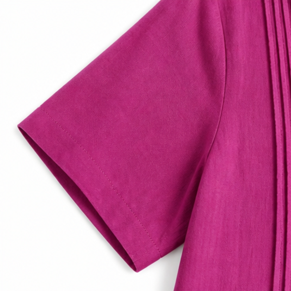 Wren – Women's Pin-Tuck Maxi Dress with Pockets