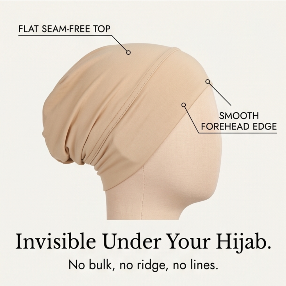 Solenna – Soft Stretch Turban Cap