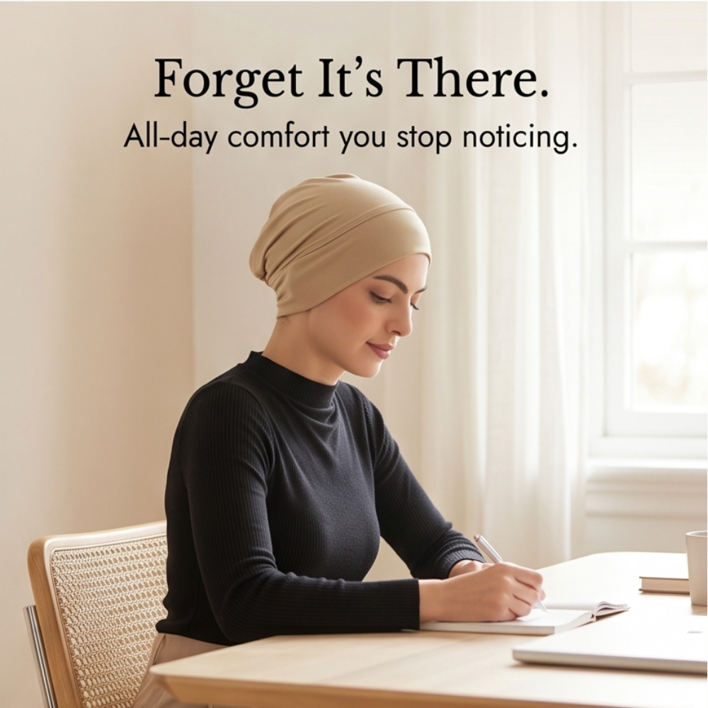 Solenna – Soft Stretch Turban Cap