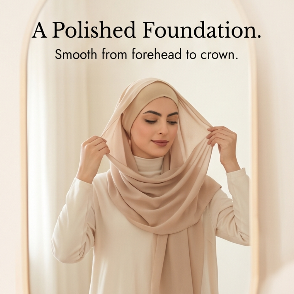 Solenna – Soft Stretch Turban Cap
