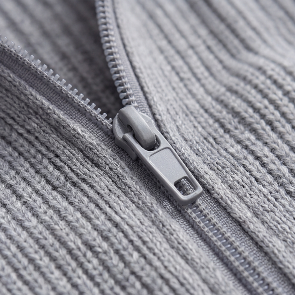 Covena – Soft Knit Zip Up Cardigan with Pockets