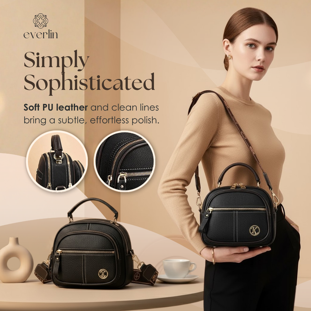 Everlin – Daily Crossbody Bag for Effortless Style