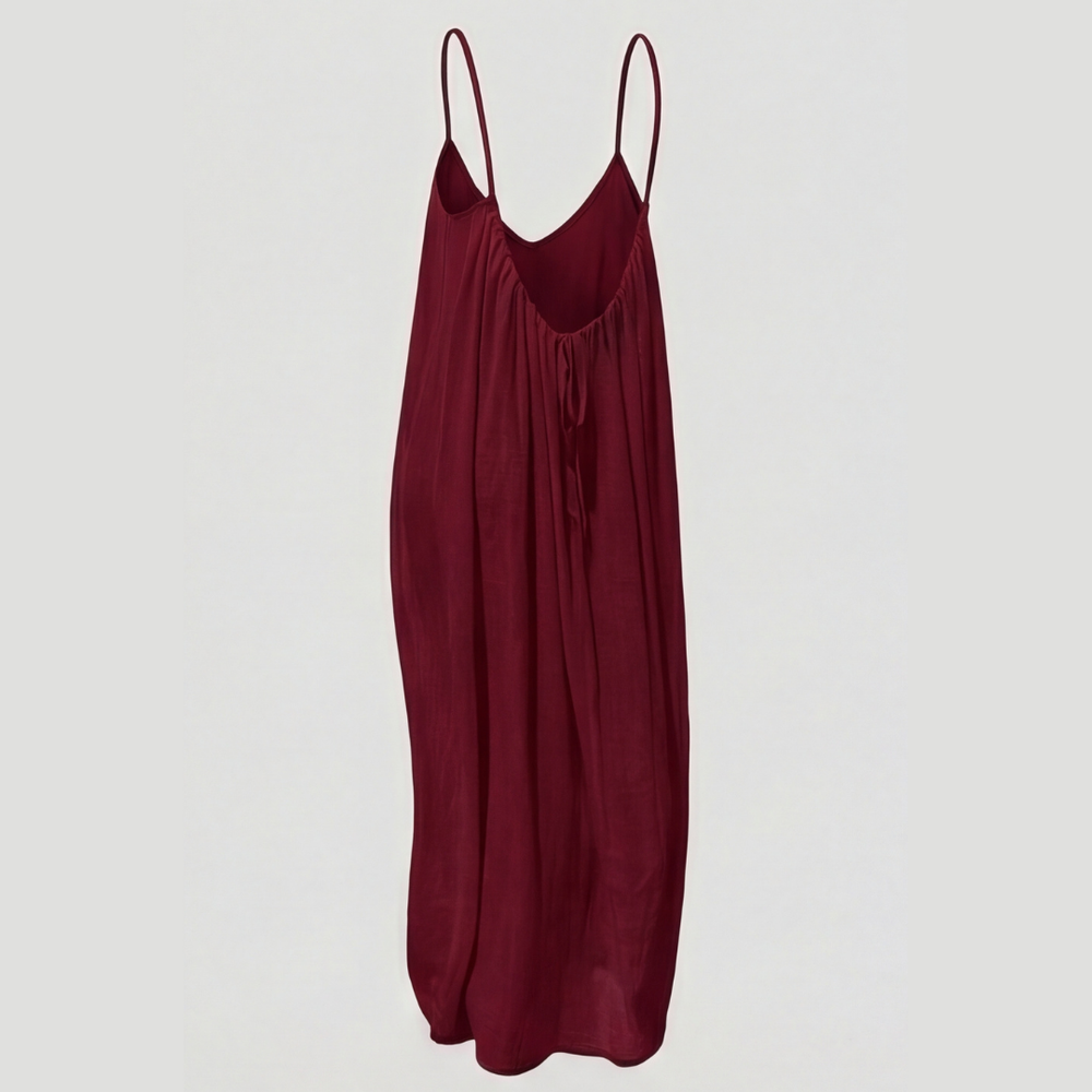 Soleia – Flowy Open Back Summer Maxi Dress