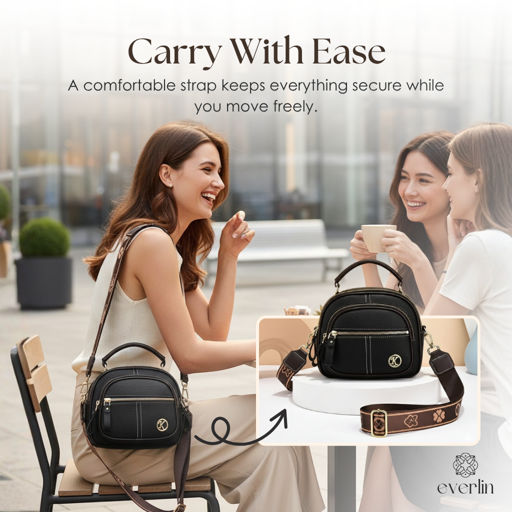 Everlin – Daily Crossbody Bag for Effortless Style