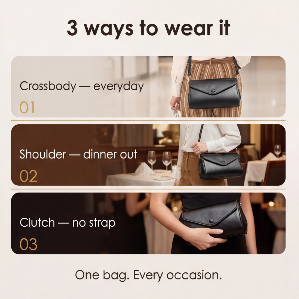 Calessa – Compact Crossbody for Everyday Essentials