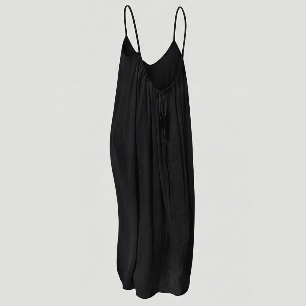 Soleia – Flowy Open Back Summer Maxi Dress