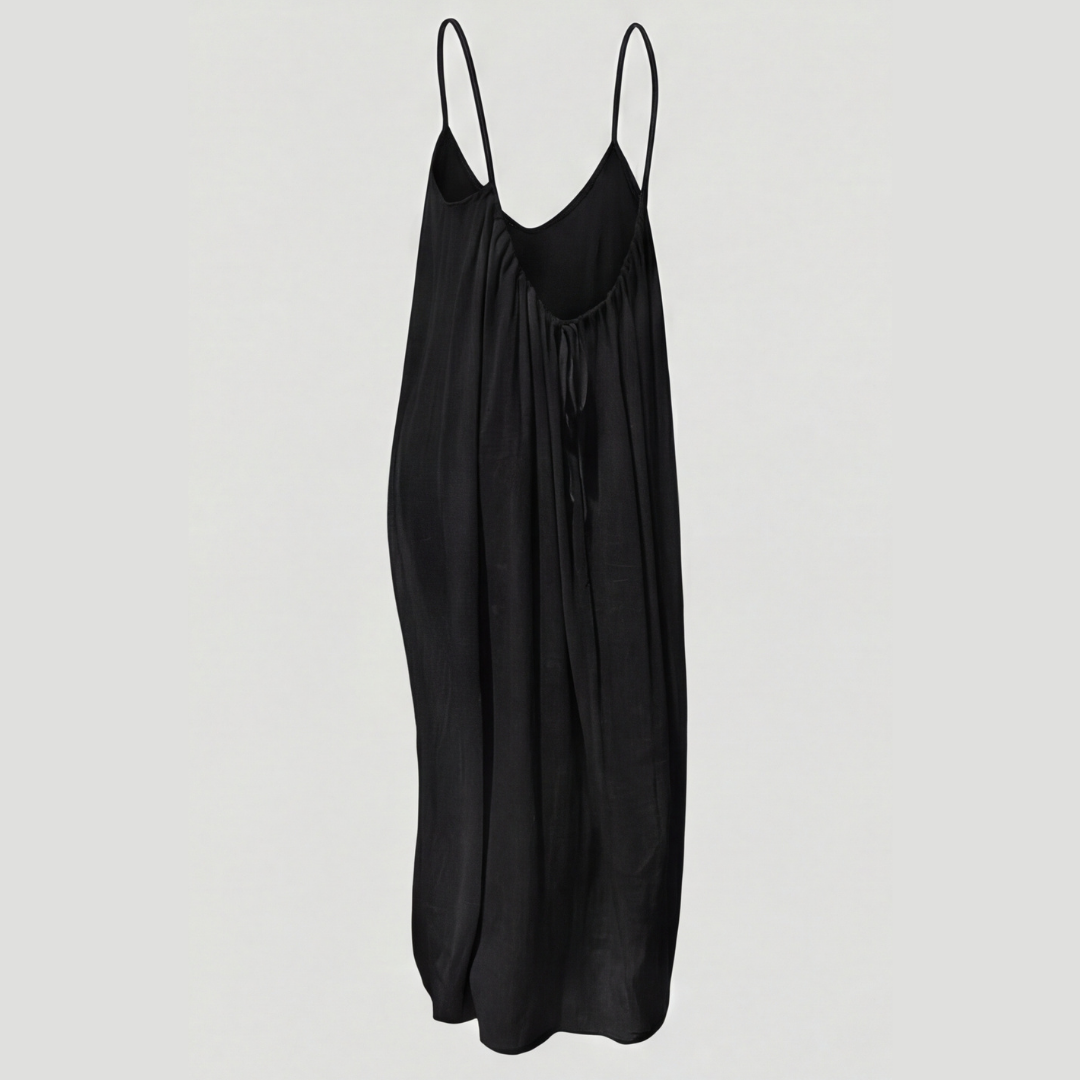 Soleia – Flowy Open Back Summer Maxi Dress