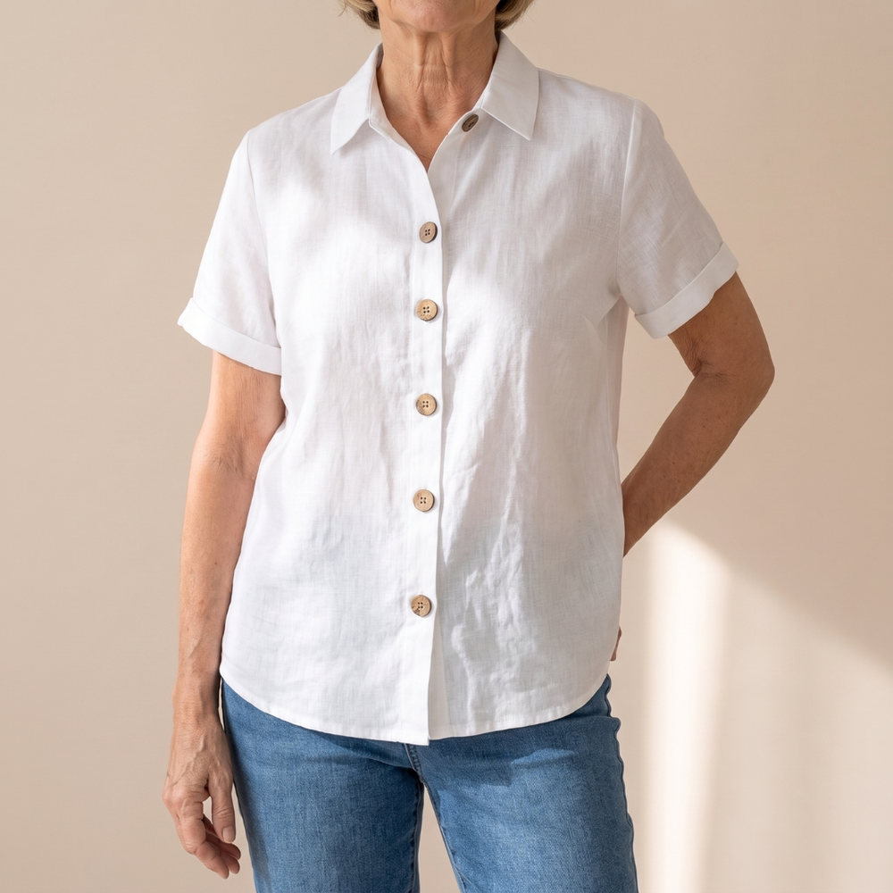 Aurelia | Classic Button-Up Shirt