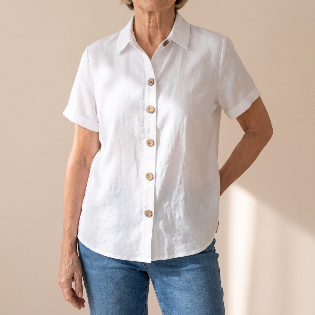 Aurelia | Classic Button-Up Shirt