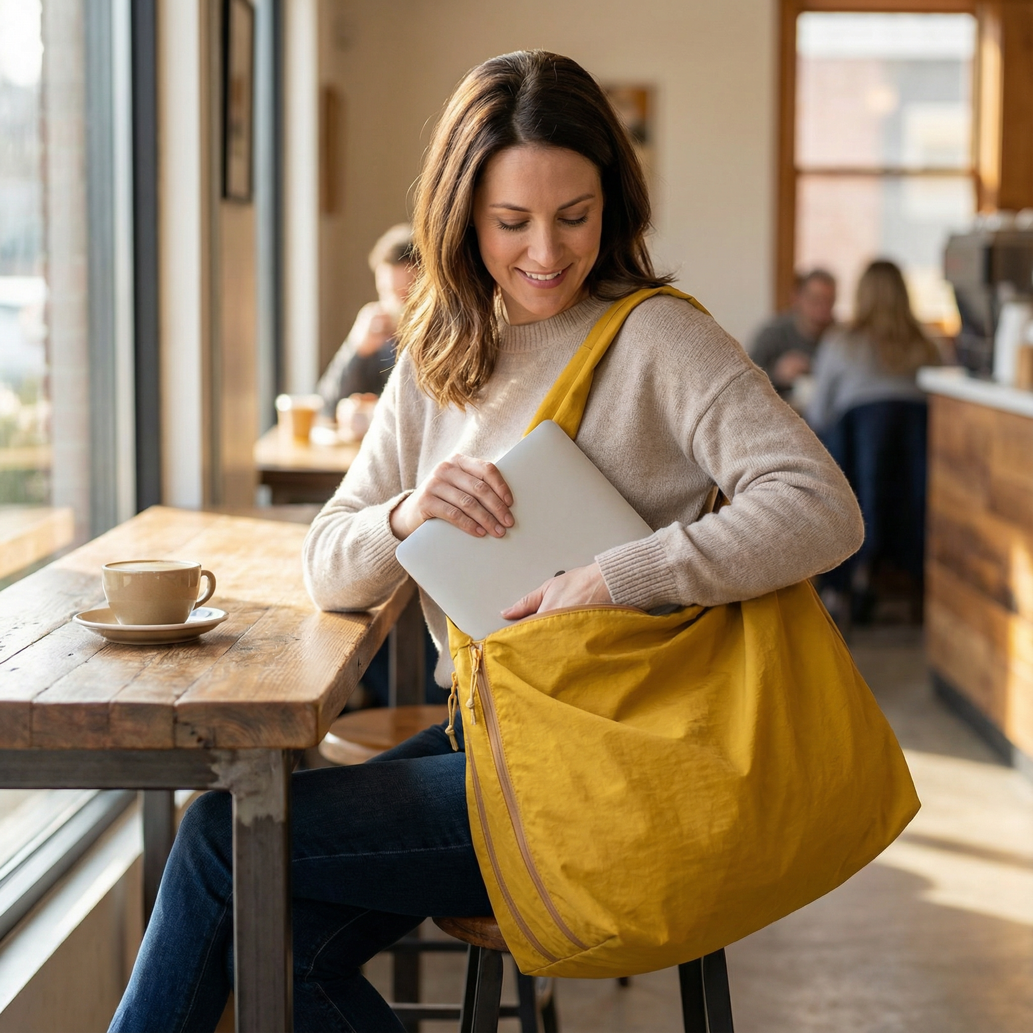 Lunova - Oversized Slouchy Shoulder Bag