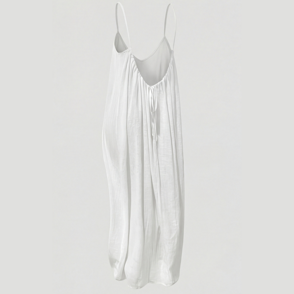 Soleia – Flowy Open Back Summer Maxi Dress