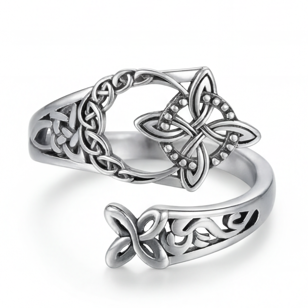 Keltara – Celtic Witches Protection Knot Ring