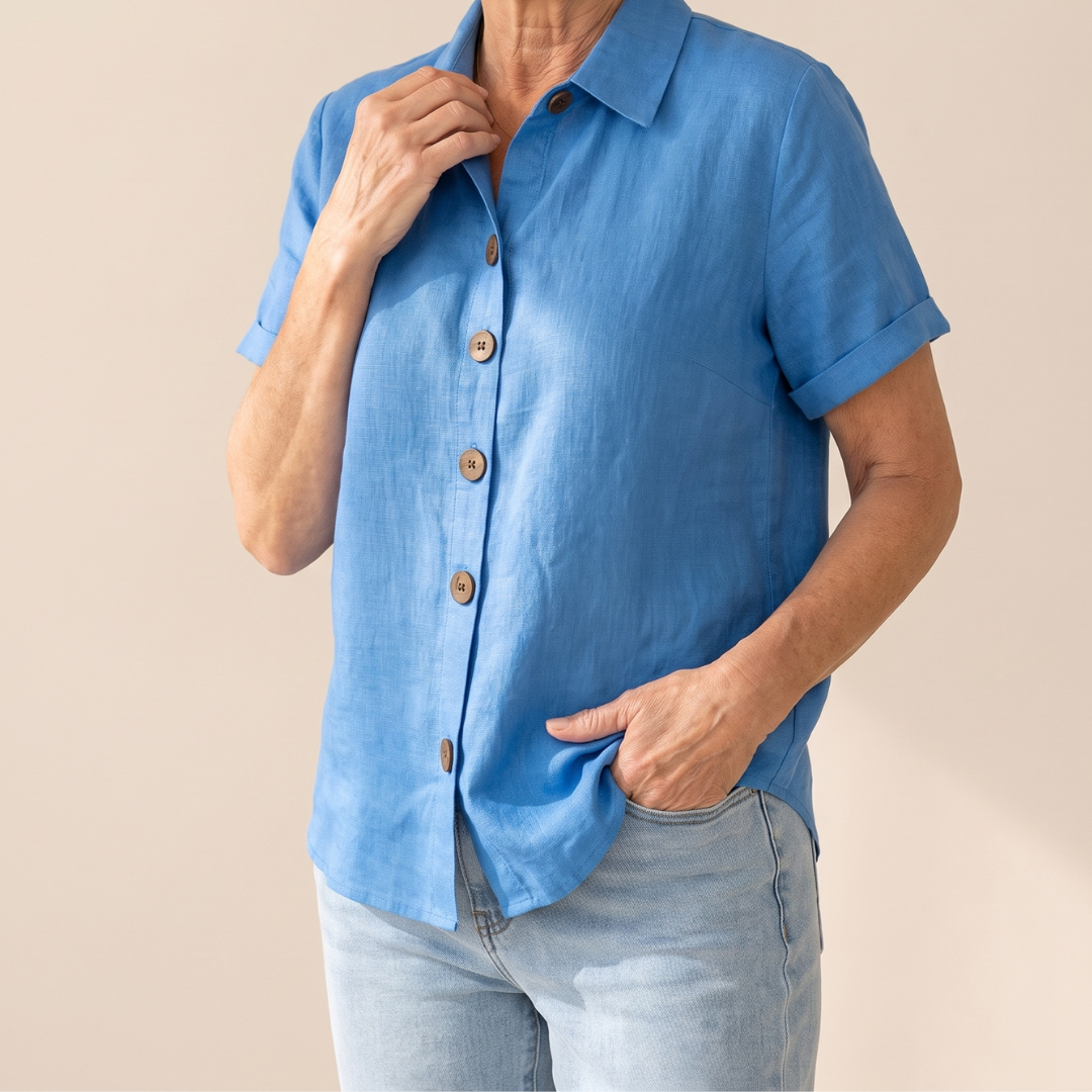 Aurelia | Classic Button-Up Shirt