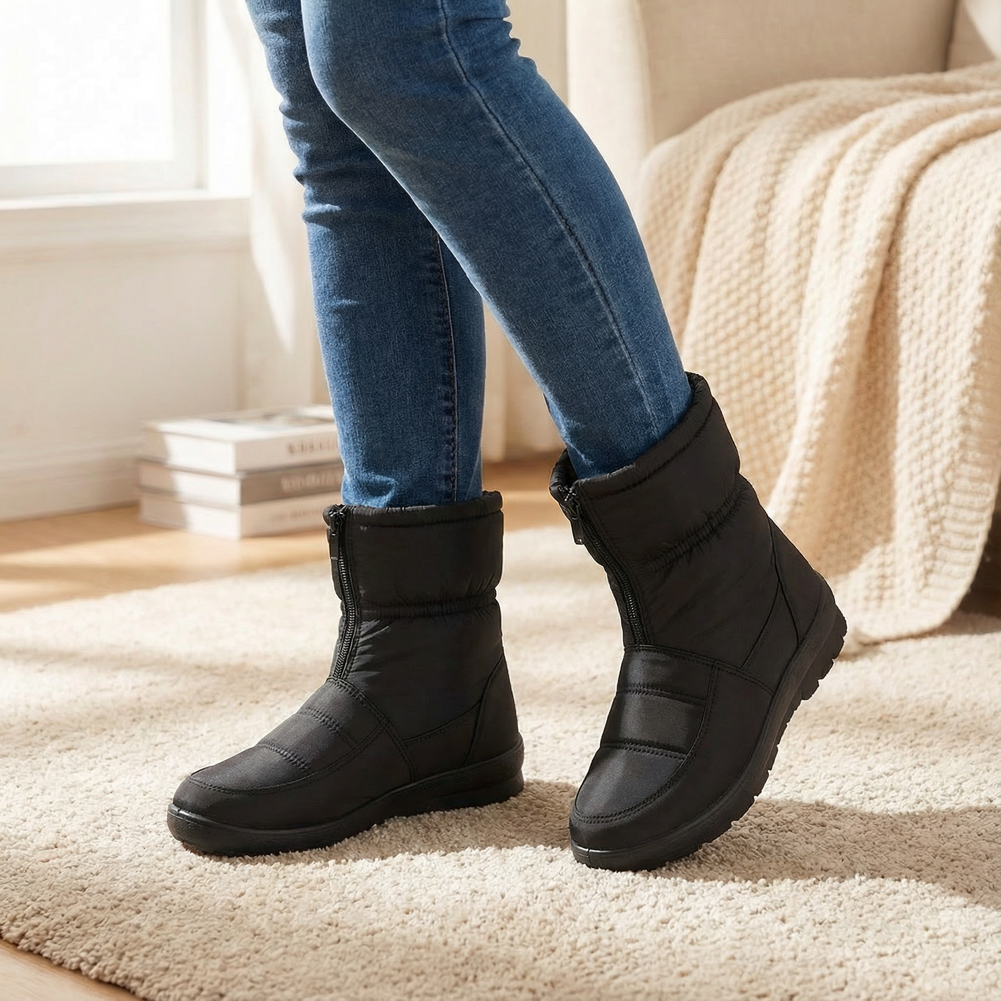 Snowstep - Waterproof Fur Lined Winter Boots