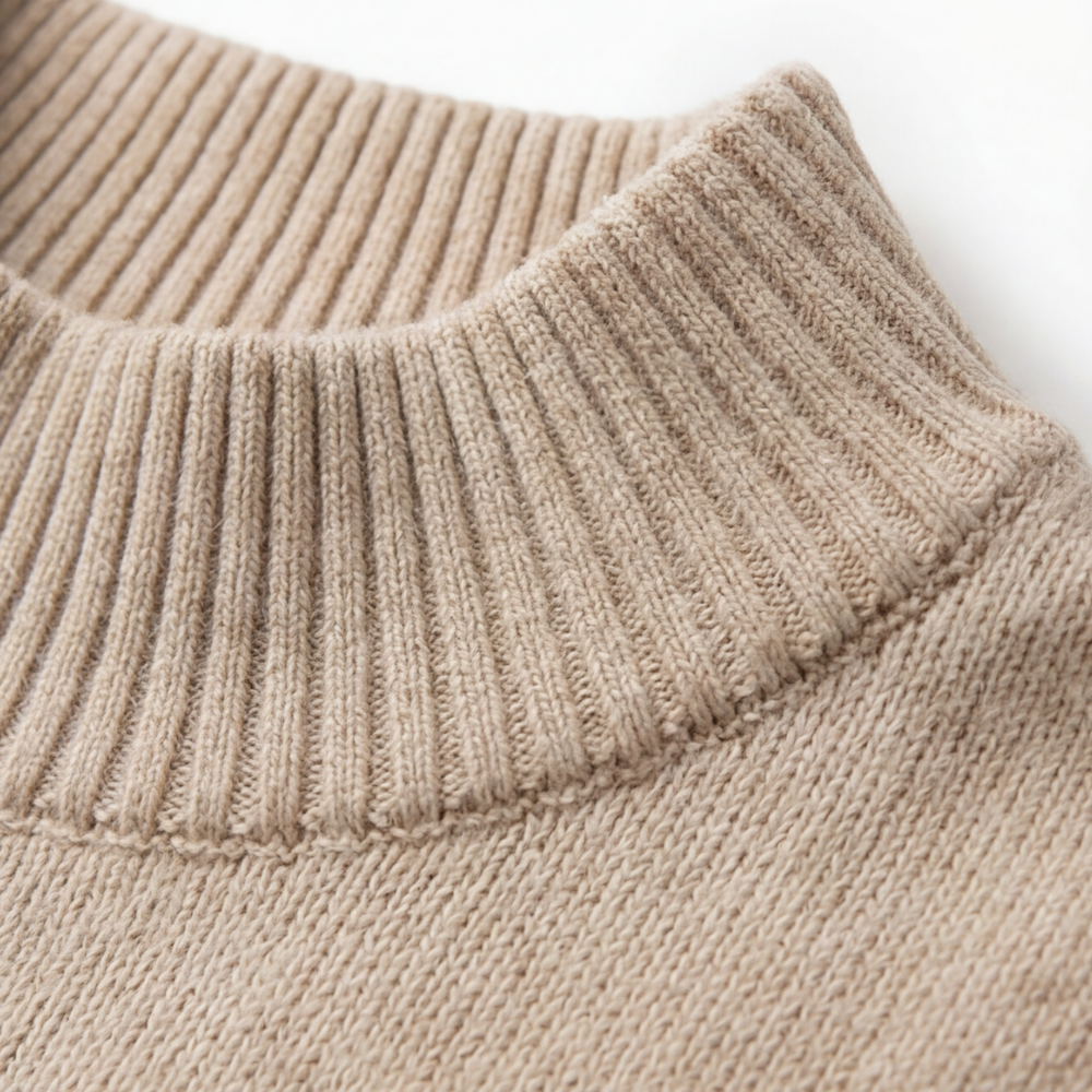 Veluna - Women's Oversized Wool Blend Sweater