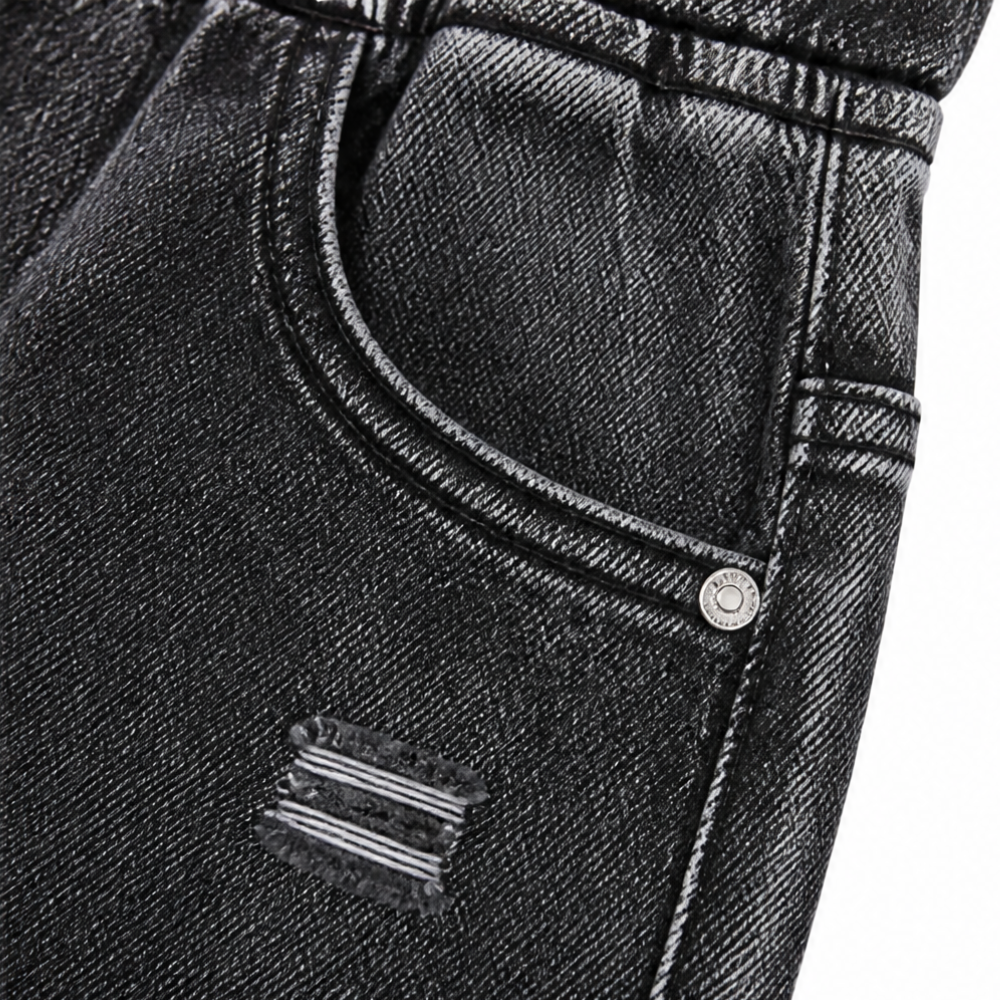 Vellora™ – High Waist Drawstring Denim Capris