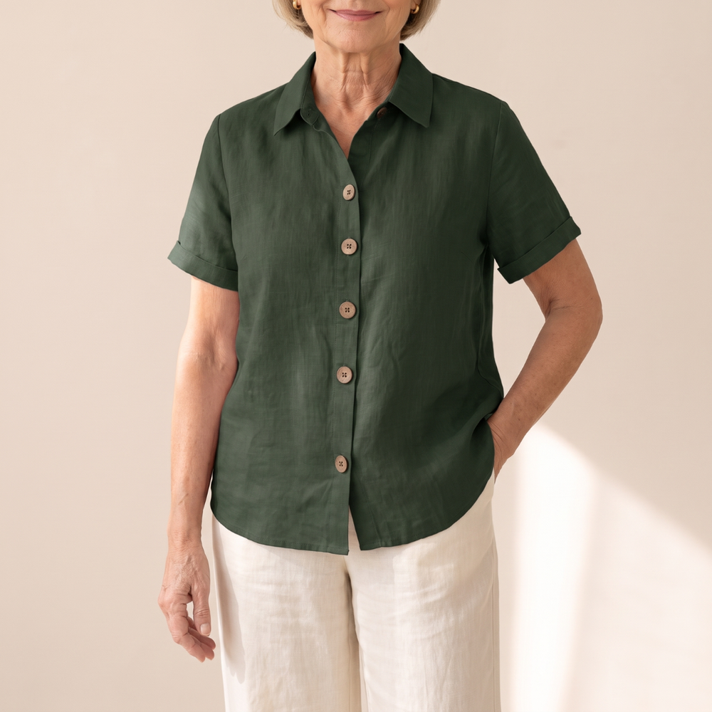 Aurelia | Classic Button-Up Shirt