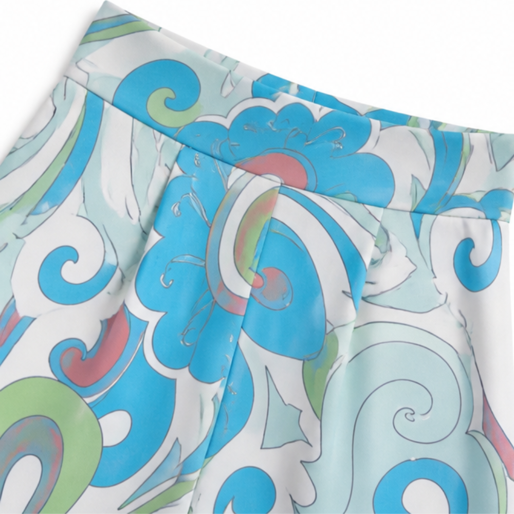Luvella – Women's Flowy Resort-Wear Two-Piece Set