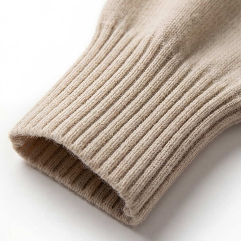 Veluna - Women's Oversized Wool Blend Sweater
