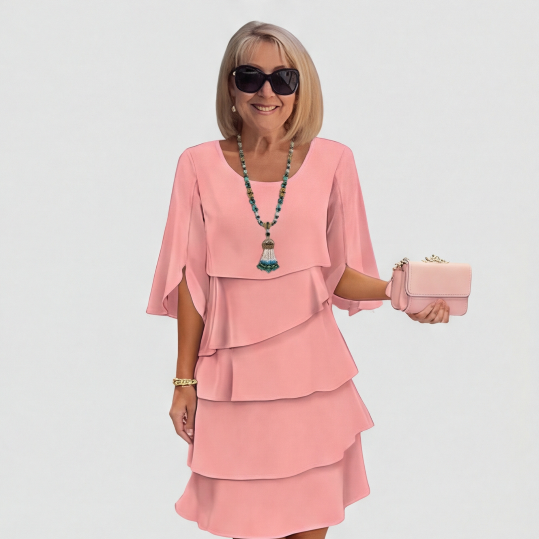 Florelle – Women's Layered Ruffle Dress