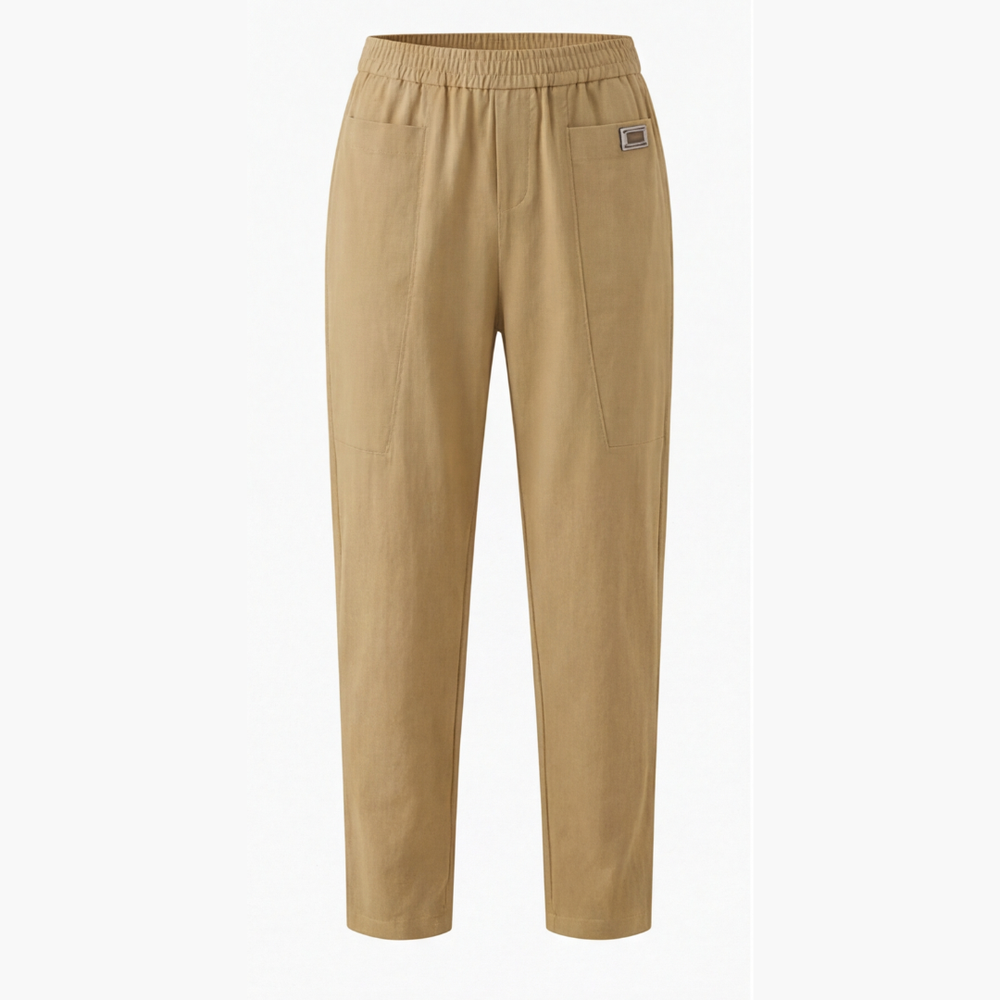 Linara – Cotton Linen Tapered Pants