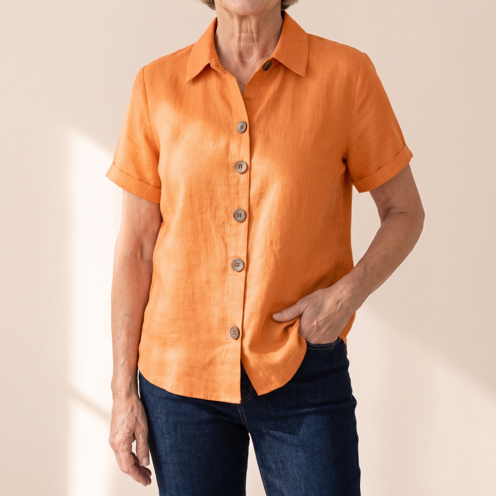 Aurelia | Classic Button-Up Shirt