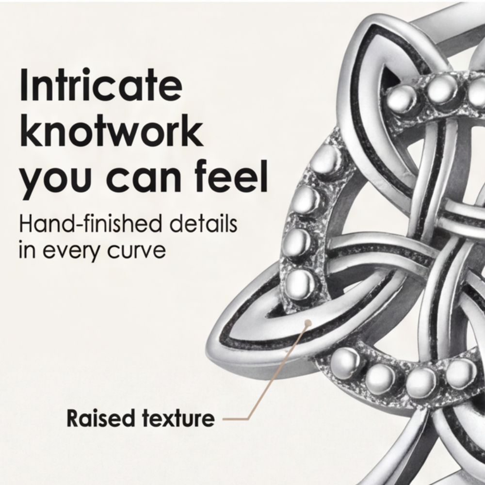 Keltara – Celtic Witches Protection Knot Ring