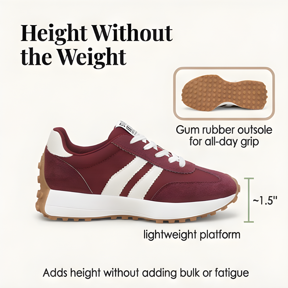 Velora - Retro Suede Sneakers for All Day Comfort