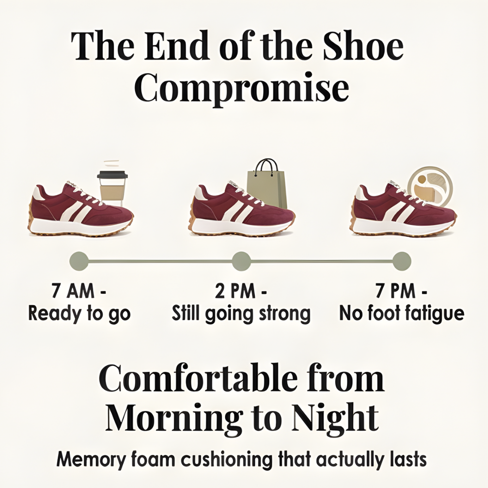 Velora - Retro Suede Sneakers for All Day Comfort