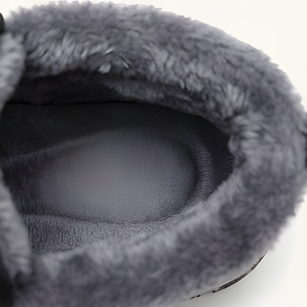 Cozara - Fur Lined Slip On Winter Boots