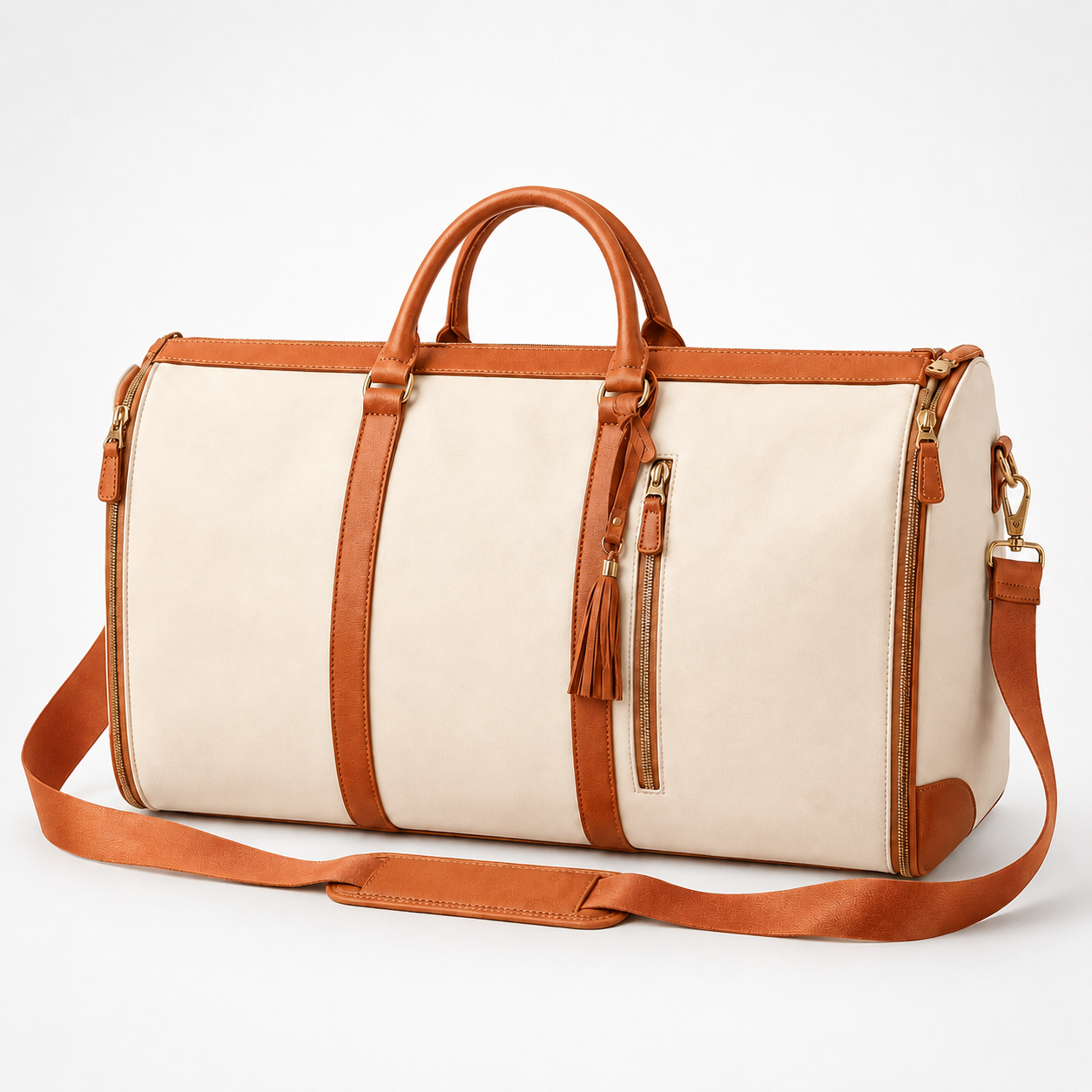 Voyella – Convertible Garment Duffel Bag with Built-in Hanger, Carry-On Travel Bag for Women