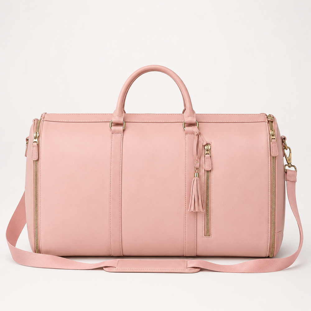 Voyella – Convertible Garment Duffel Bag with Built-in Hanger, Carry-On Travel Bag for Women