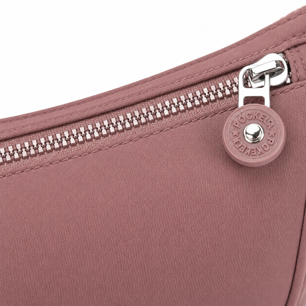 Pockela – Lightweight Nylon Crossbody Bag with 6 Pockets