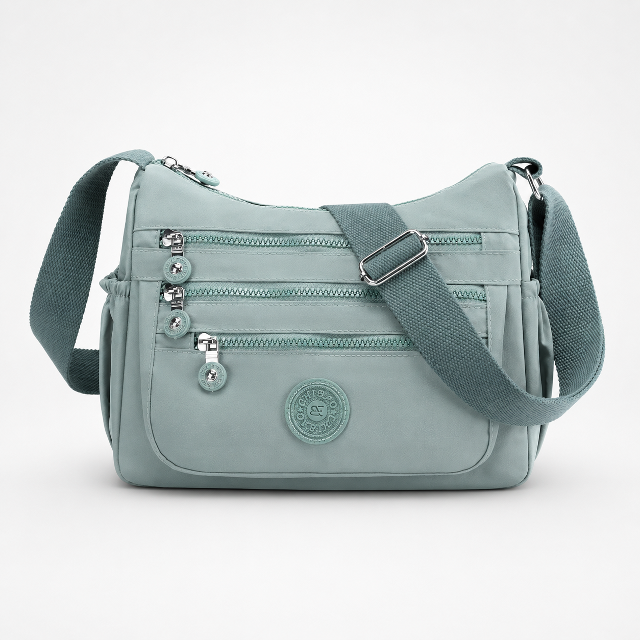 Pockela – Lightweight Nylon Crossbody Bag with 6 Pockets