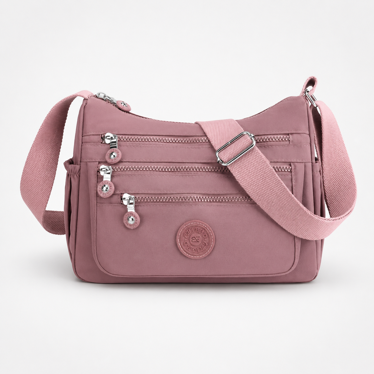 Pockela – Lightweight Nylon Crossbody Bag with 6 Pockets