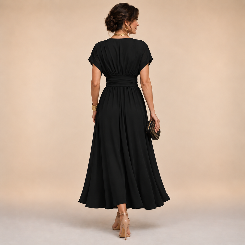 Amelia Wrap Midi Dress