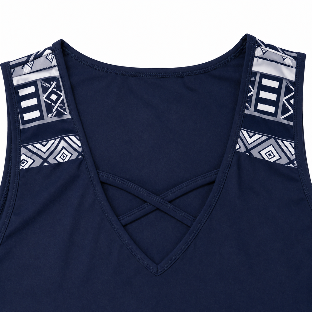 Coastella™ – Longline Tankini Set with Boyshorts for Women, Full Coverage Two Piece Swimsuit